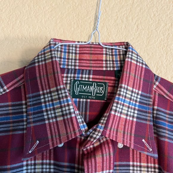 Three Gitman Bros. Beautiful Flannel shirts Medium - Picture 5 of 6